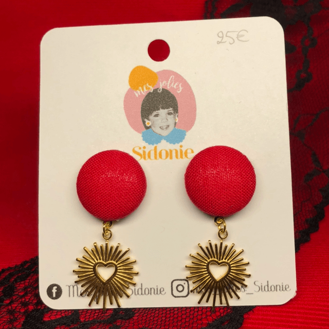 Mini Sidonie rouge ex voto