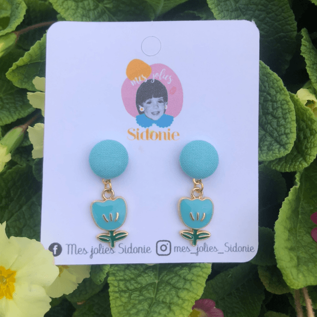 Babys tulipe bleu