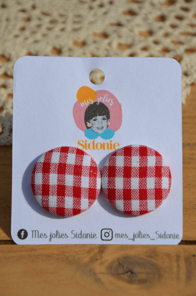Sidonie vichy rouge