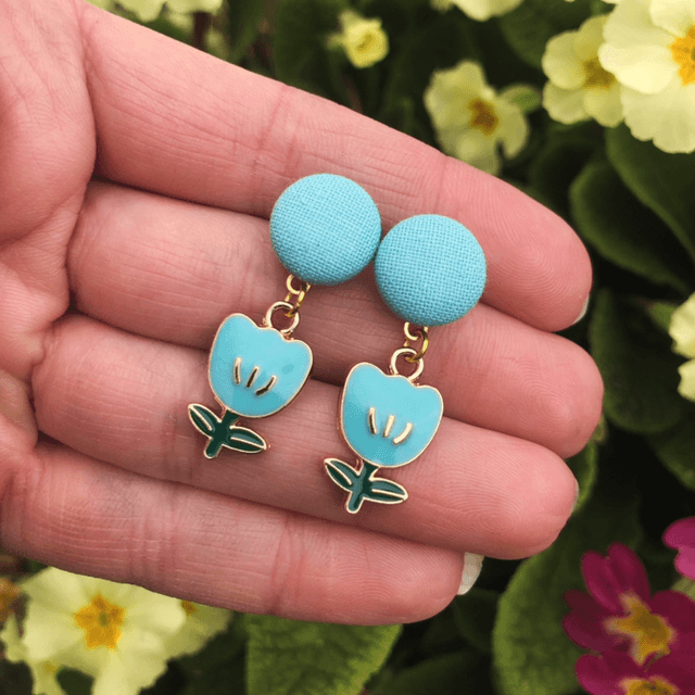 Babys tulipe bleu