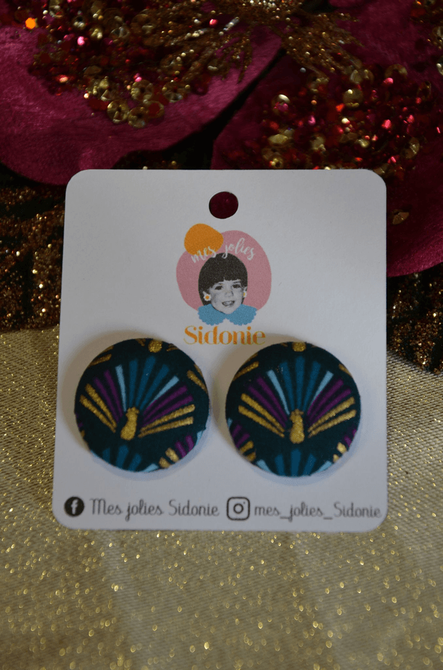 Sidonie motif paon