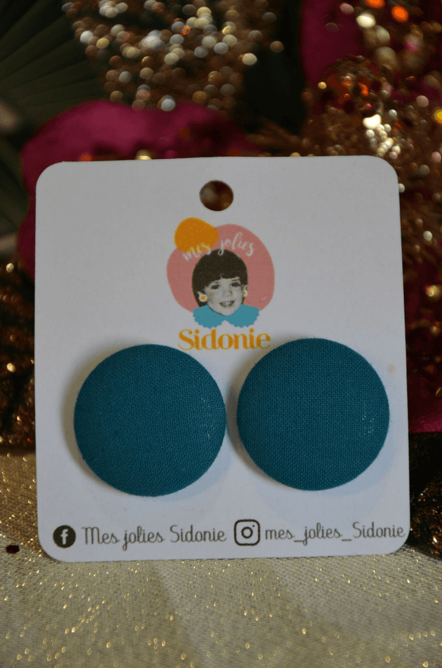 Sidonie bleu canard