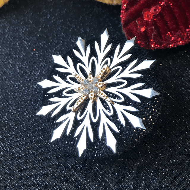 Broche flocon