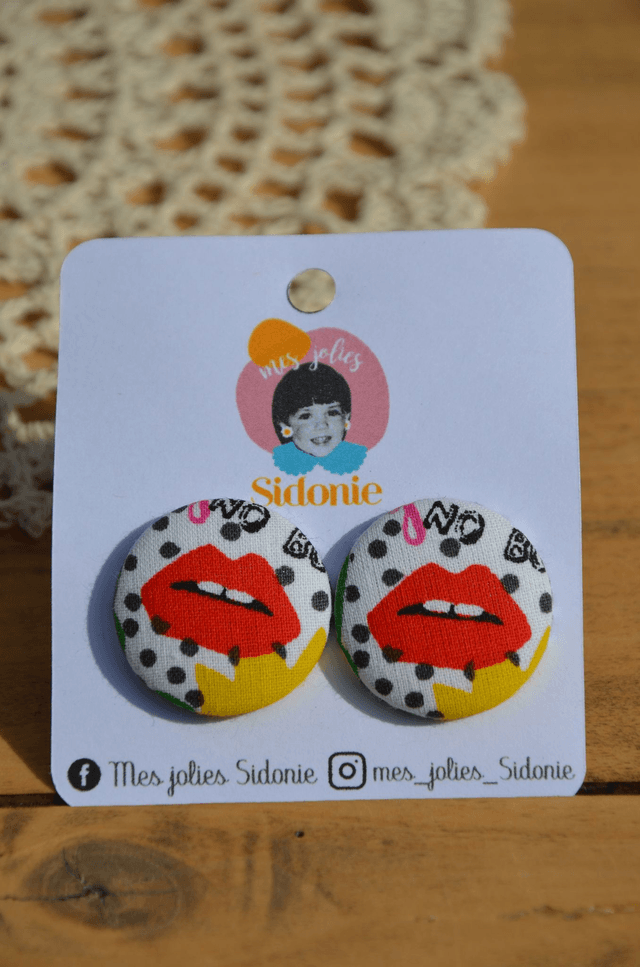 Sidonie bouche pop art